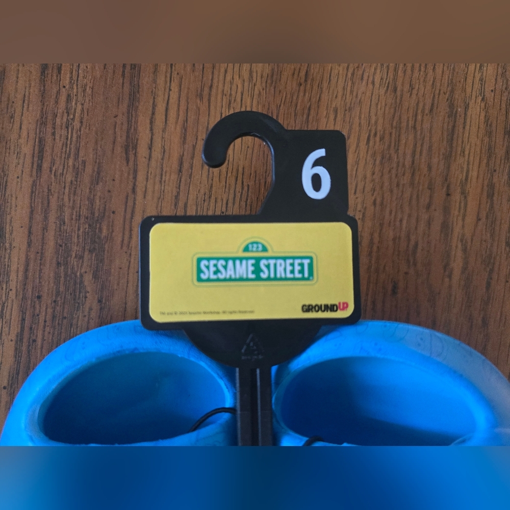 NWT Sesame Street Baby Comfort Clog Sandals Size 6 - Picture 3 of 6